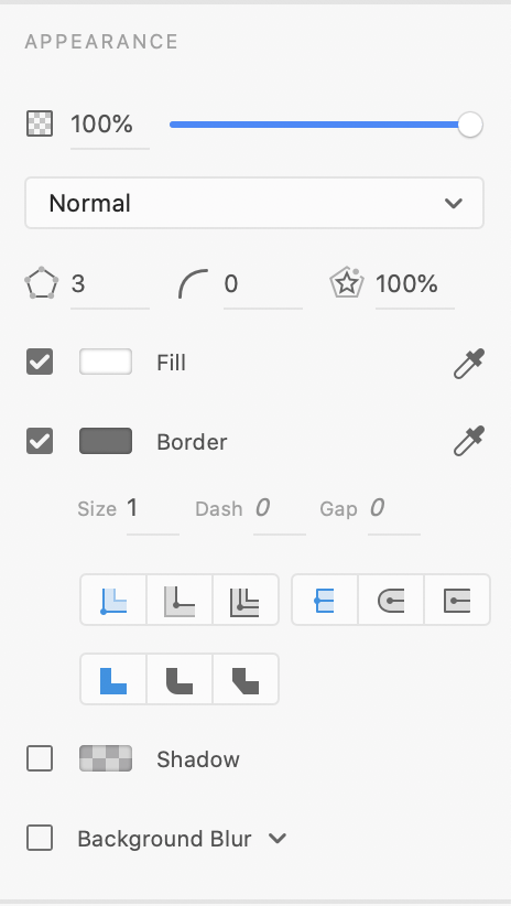 image of appearance settings